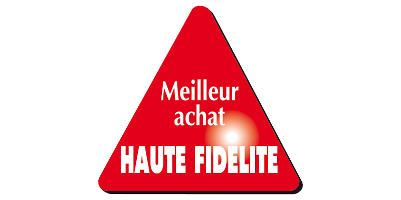 Elu "Meilleur achat" par le magazine Haute-Fidélité