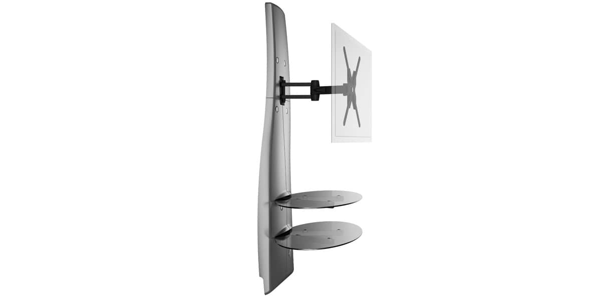 Meuble Tv Meliconi : Meuble Tv Mural Meliconi Ghost Design 2000 Dr Orientable – Neuf Meuble Tv Meliconi : Meuble Tv Mural Meliconi Ghost Design 2000 Dr Orientable – Neuf