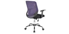 Alphason Office Atlanta tissu violet