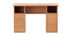 Alphason Office Maryland Beech Marron Clair