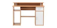 Alphason Office Albany Beech Blanc Marron clair
