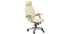 Alphason Office Bentley Cuir Crème
