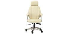 Alphason Office Bentley Cuir Crème