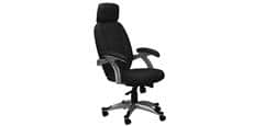 Alphason Office Bentley Cuir Noir