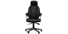 Alphason Office Bentley Cuir Noir