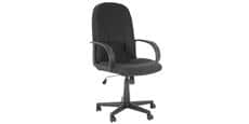 Alphason Office Boston Tissu noir