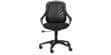 Alphason Office Croft tissu noir