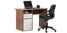 Alphason Office Croft tissu noir