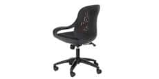 Alphason Office Croft tissu rouge