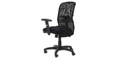 Alphason Office Dakota Tissu noir