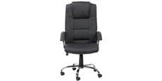 Alphason Office Houston Cuir Noir