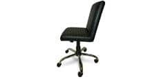 Alphason Office Lane cuir synthétique noir