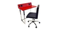 Alphason Office Lane cuir synthétique noir