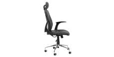 Alphason Office Parker cuir synthétique noir
