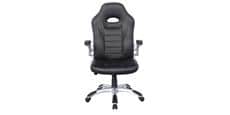 Alphason Office Talladega cuir synthétique noir