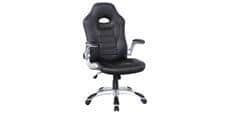 Alphason Office Talladega cuir synthétique noir