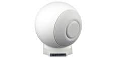 Cabasse IO2 sur socle Blanc