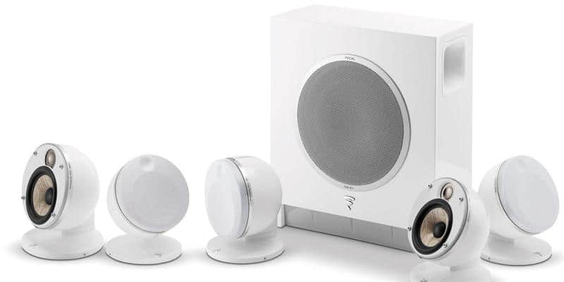 Focal Dôme Flax 5.1 Sub Air Blanc