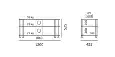 Just-Racks JRC1201-KG