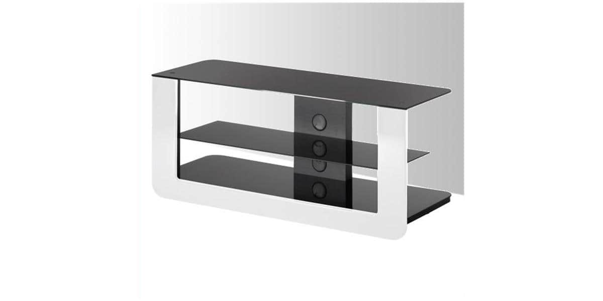 Meuble Tv Meliconi : Meliconi – Meuble Pour Tv – 3 Plateaux -vision 300 Blanc Meuble Tv Meliconi : Meliconi – Meuble Pour Tv – 3 Plateaux -vision 300 Blanc