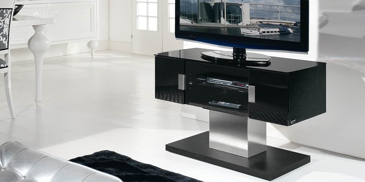 Meuble Tv Munari : Meuble Tv Munari Berlin Be130 Noir Meuble Tv Munari : Meuble Tv Munari Berlin Be130 Noir