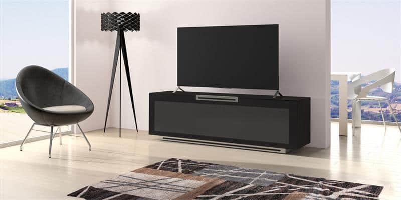 Meuble Tv Munari : Meuble Tv Munari Pavia Elite Pe076 Noir Mat Meuble Tv Munari : Meuble Tv Munari Pavia Elite Pe076 Noir Mat