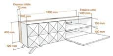 Norstone Facet Blanc