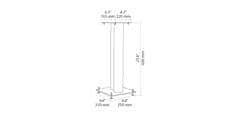 Norstone Stylum Blanc 60 cm