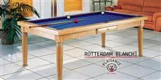 Billards Plaisance Rotterdam Blanc et Tapis Bleu