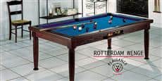 Billards Plaisance Rotterdam Wengé Tapis Bleu