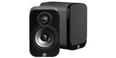 Q Acoustics 3010 Simili-cuir noir