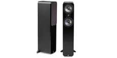 Q Acoustics 3050 Simili-cuir noir