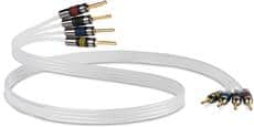 QED Reference Silver Anniversary XT Bi-Wire Blanc