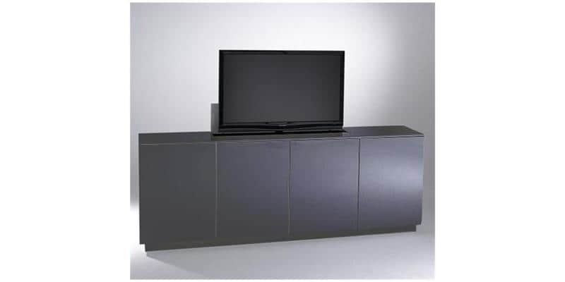 Meuble Tv Elevateur : Meuble élévateur Motorisé Sb Concept M4p2 En Noir Laqué Brillant Meuble Tv Elevateur : Meuble élévateur Motorisé Sb Concept M4p2 En Noir Laqué Brillant