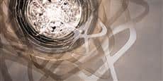 Slamp Plafonnier Aurora Fumé Mini
