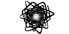 Slamp Plafonnier Aurora Noir Mini