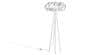 Slamp Lampadaire Clizia Fumé