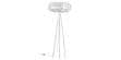Slamp Lampe sur pied Clizia Blanc