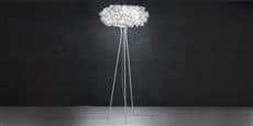 Slamp Lampe sur pied Clizia Blanc
