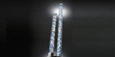 Slamp Lampadaire Helios Blanc