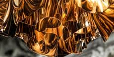 Slamp Plafonnier Veli Copper L