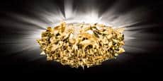 Slamp Plafonnier Veli Gold L