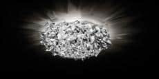 Slamp Plafonnier Veli Silver L