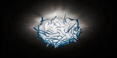 Slamp Plafonnier Veli Bleu M