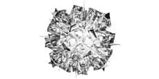 Slamp Plafonnier Veli Silver Mini