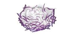 Slamp Plafonnier Veli Violet M
