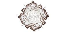 Slamp Plafonnier Veli Marron M