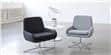 Softline Coco Swivel Gris Clair
