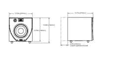 Velodyne EQMax 8 Noir