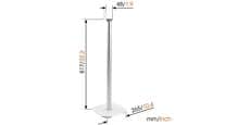Vogel's Sound 4301 Blanc